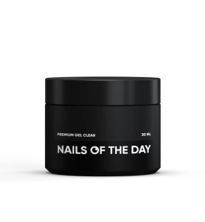 NAILSOFTHEDAY Premium Gel Clear, 30 ml