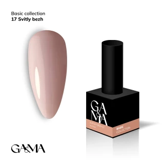 GA&MA Basic collection 017 світлий беж, 10 ml