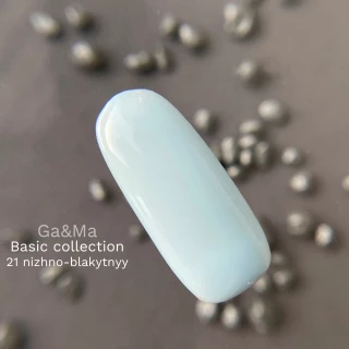 Ga&Ma Basic collection 021 ніжно-блакитний, 10 ml