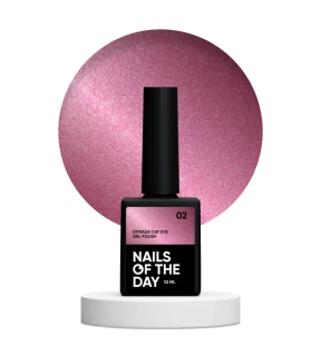 NAILSOFTHEDAY Vitrage Cat Eye Gel polish No. 02, 10 ml