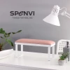 Підставка для манікюру Loft Light Pink на знімних білих металевих ніжках на білій основі