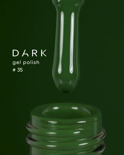 Dark gel polish (new collection) 35, 10 ml