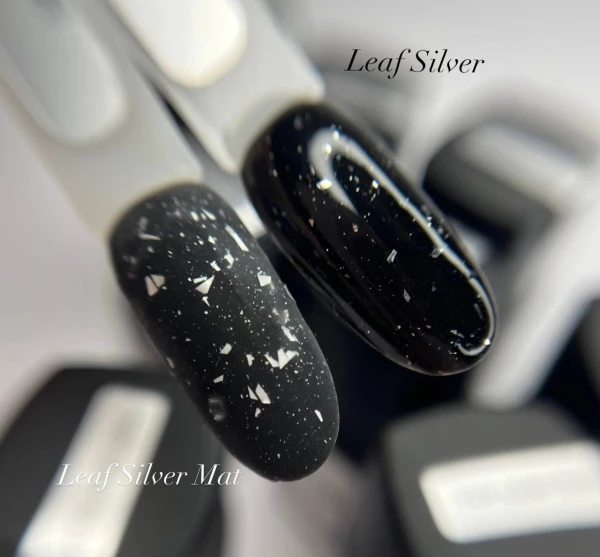 MOON  FULL  TOP Leaf silver mat 8 ml (без липкого шару)