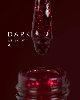 Dark gel polish (new collection) 111, 6 ml