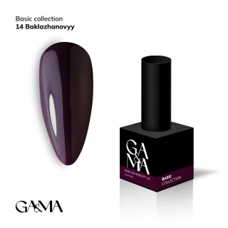 GA&MA Basic collection 014 баклажановий, 10 ml