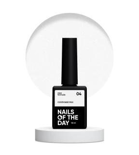 NAILSOFTHEDAY Cover base Milk №04, 10 мл