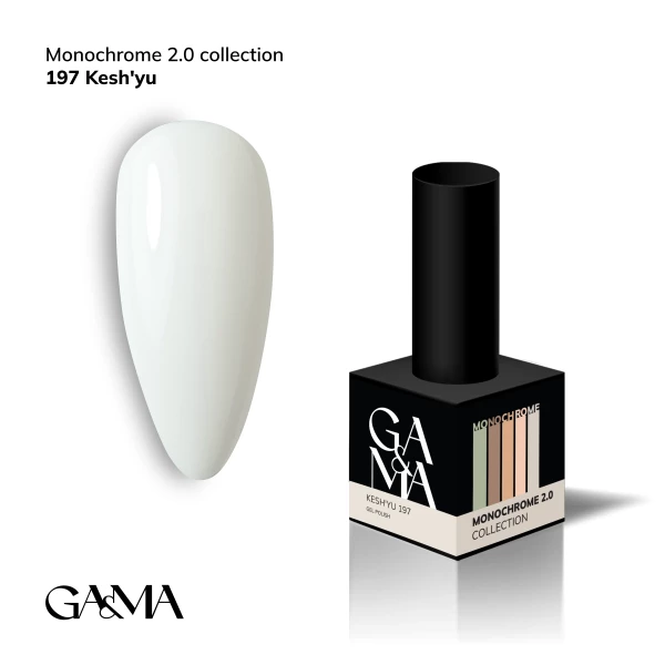 Ga&Ma Monochrome collection 197 Kesh