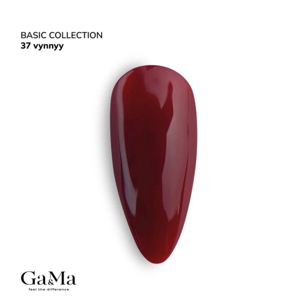 Ga&Ma Basic collection 037 винний, 10 ml