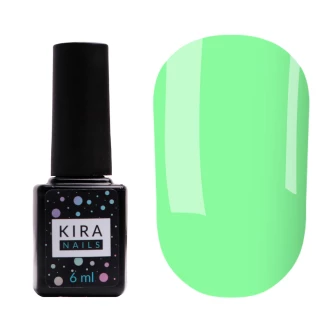 Gel polish Kira Nails No. 186 (mint shake, enamel), 6 ml