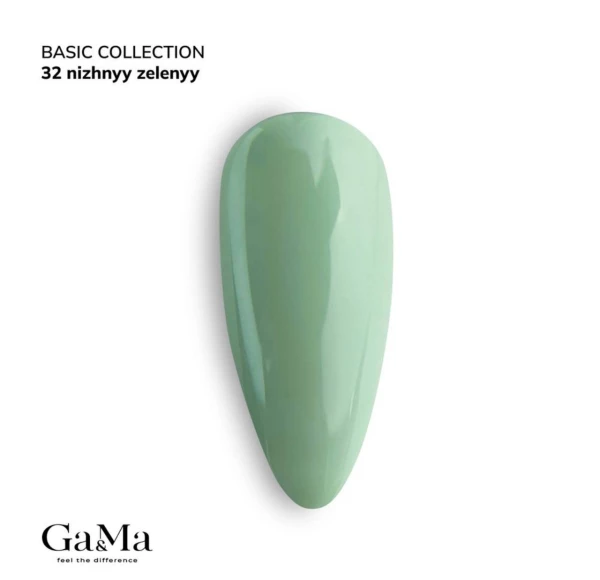 Ga&Ma Basic collection 032 gentle green, 10 ml