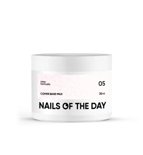 NAILSOFTHEDAY Podkład kryjący mleczny nr 05, 30 ml