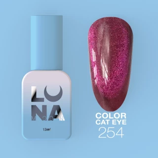 Luna Гель-лак Color Cat Eye №254, 13 ml