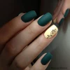 Gel polish Komilfo Deluxe Series No. D217 (dark turquoise-green, enamel), 8 ml