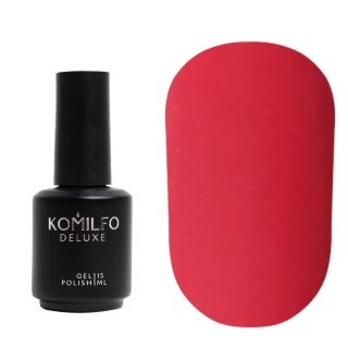 Komilfo No Wipe Matte Top NOWA FORMUŁA - matowy top do lakieru hybrydowego bez lepkiej warstwy, 15 ml