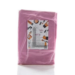 Apron "Panni Mlada" made of polyethylene pink, 0.8x1.25 m, 50 pcs/pack