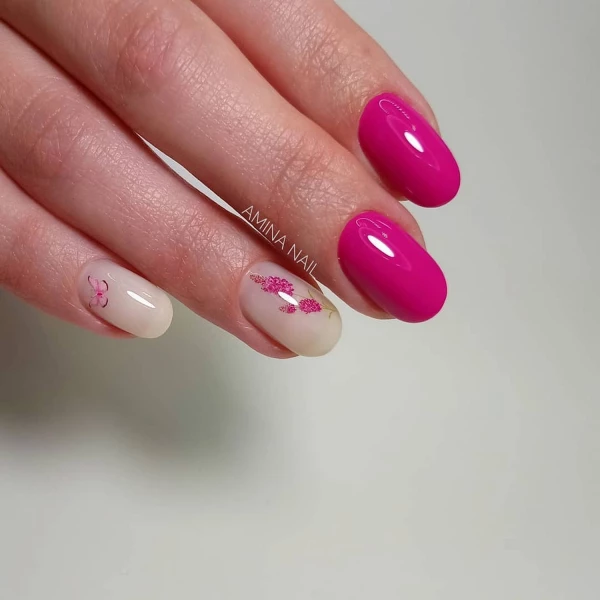 Gel polish Komilfo Deluxe Series No. D049 (pink magenta, enamel), 8 ml