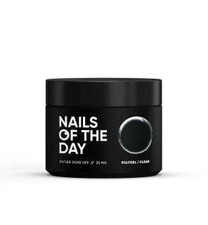 NAILSOFTHEDAY Poly Gel bezbarwny, 30 ml