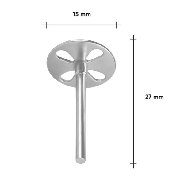 Pedicure disc PODODISC STALEKS PRO S complete with a replaceable file 180 grit 5 pcs (15 mm)