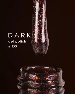 Dark gel polish (new collection) 130, 6 ml