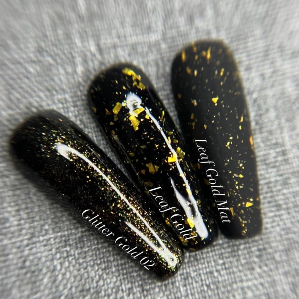 MOON  FULL  TOP GLITTER 8 ml № 02(Gold)