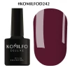 Gel polish Komilfo Deluxe Series No. D242 (classic marsala, enamel), 8 ml