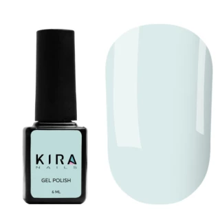 Gel polish Kira Nails No. 168 (sea foam, enamel), 6 ml