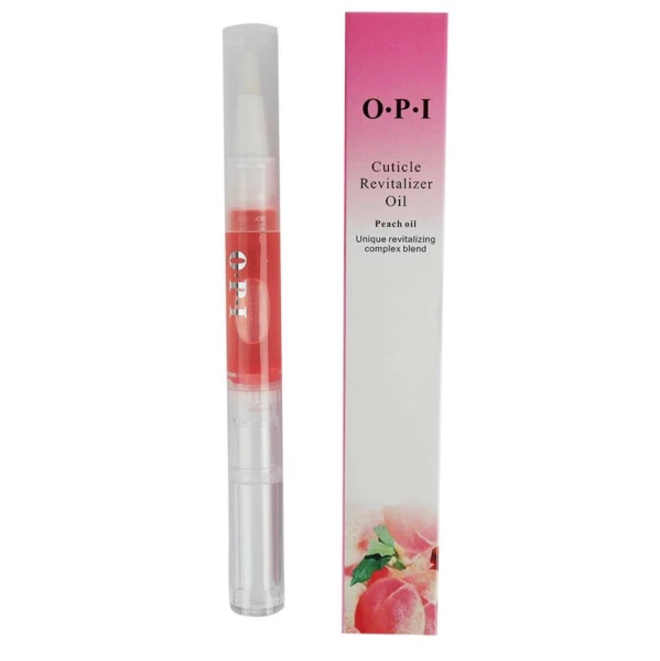 Oil-pencil for cuticles O.P.I with peach aroma, 5 ml