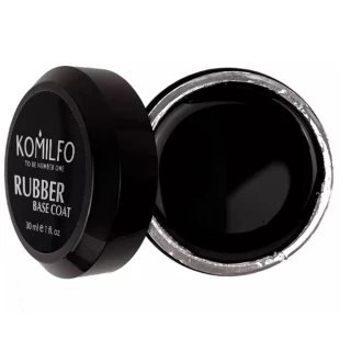 Komilfo Rubber Base Coat - Baza gumowa pod lakier hybrydowy, 30 ml (bez pędzelka)