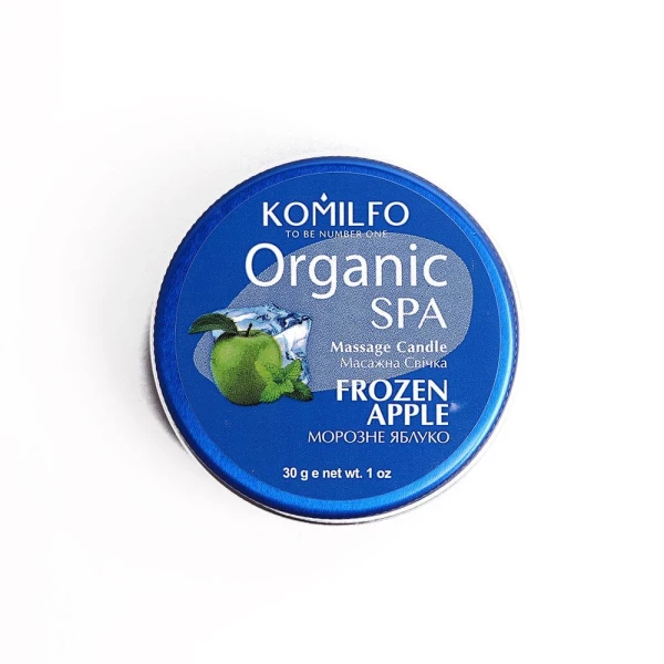 Komilfo Massage Candle - Frozen Apple, 30 g 